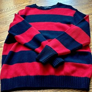 Red and black brandy Melville knitted sweater